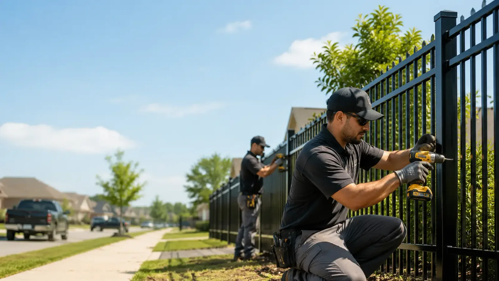 Metal Fence Installation in Sumner, TX